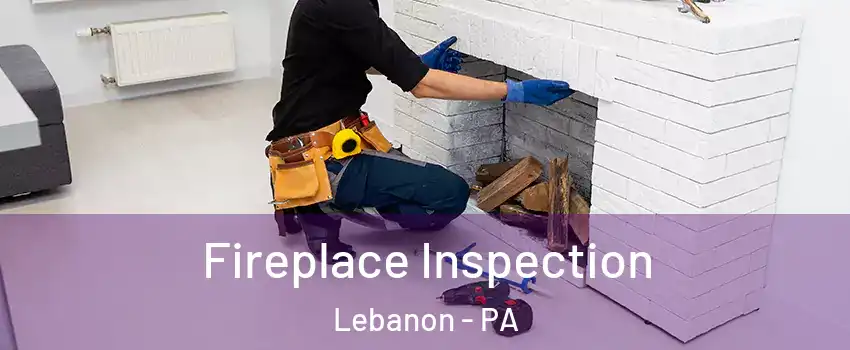  Fireplace Inspection Lebanon - PA
