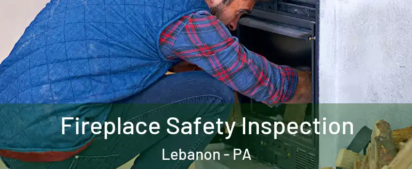  Fireplace Safety Inspection Lebanon - PA