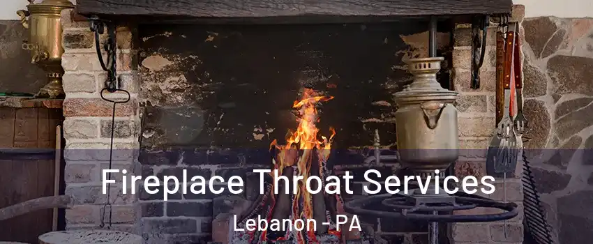  Fireplace Throat Services Lebanon - PA