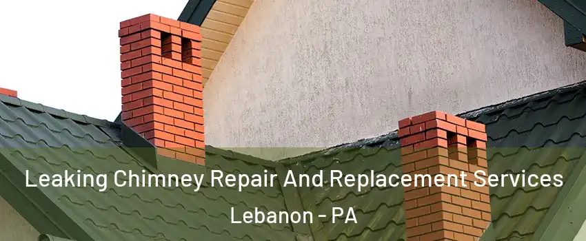  Leaking Chimney Repair And Replacement Services Lebanon - PA